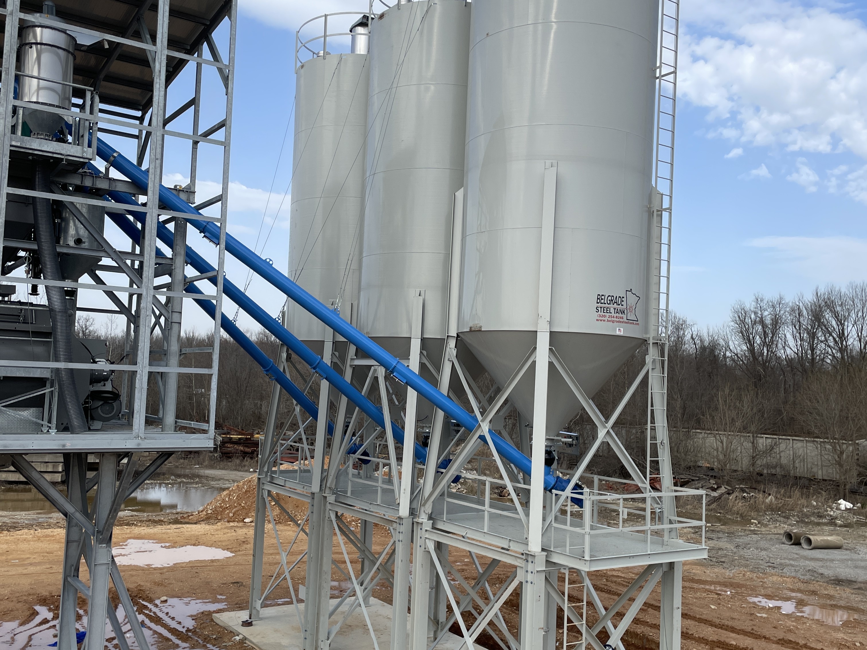 Industrial facility support
